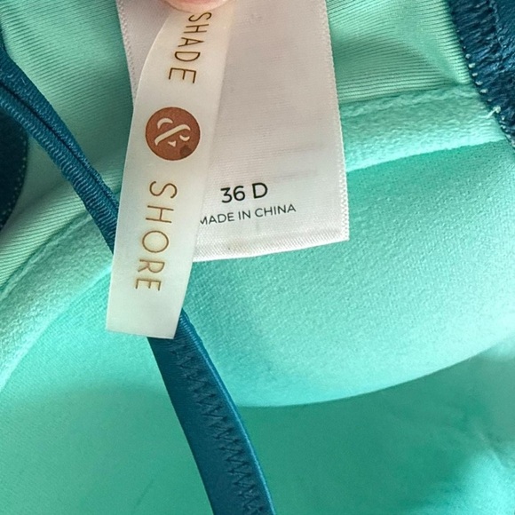 Shade & Shore 36D Teal blue push-up bra bikini top
#Summer #Beach - Picture 4 of 4